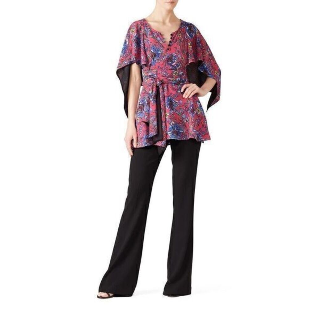 PRABAL GURUNG COLLECTIVE Cape Top Sz 4